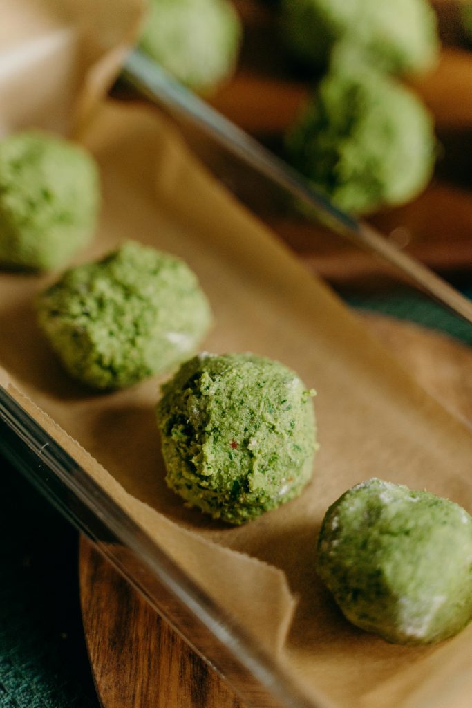 Matcha Pistachio Energy Balls