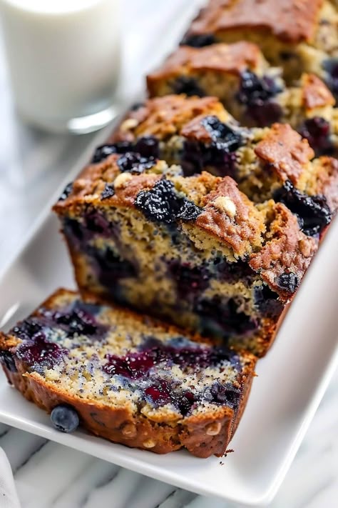 Blueberry Banana Bread