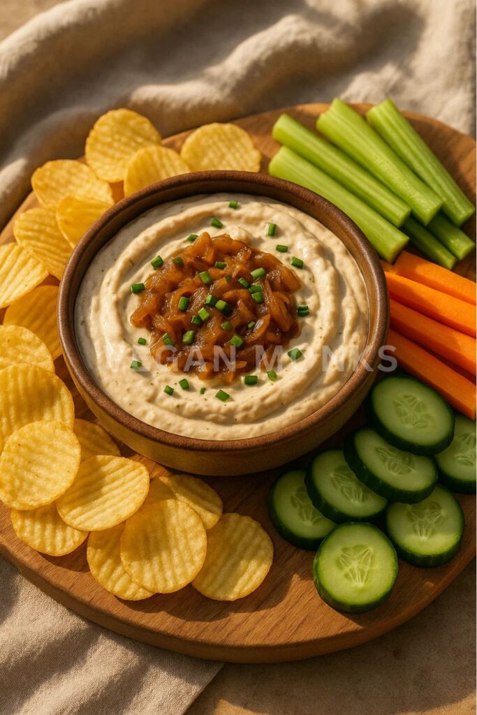 Vegan French Onion Dip