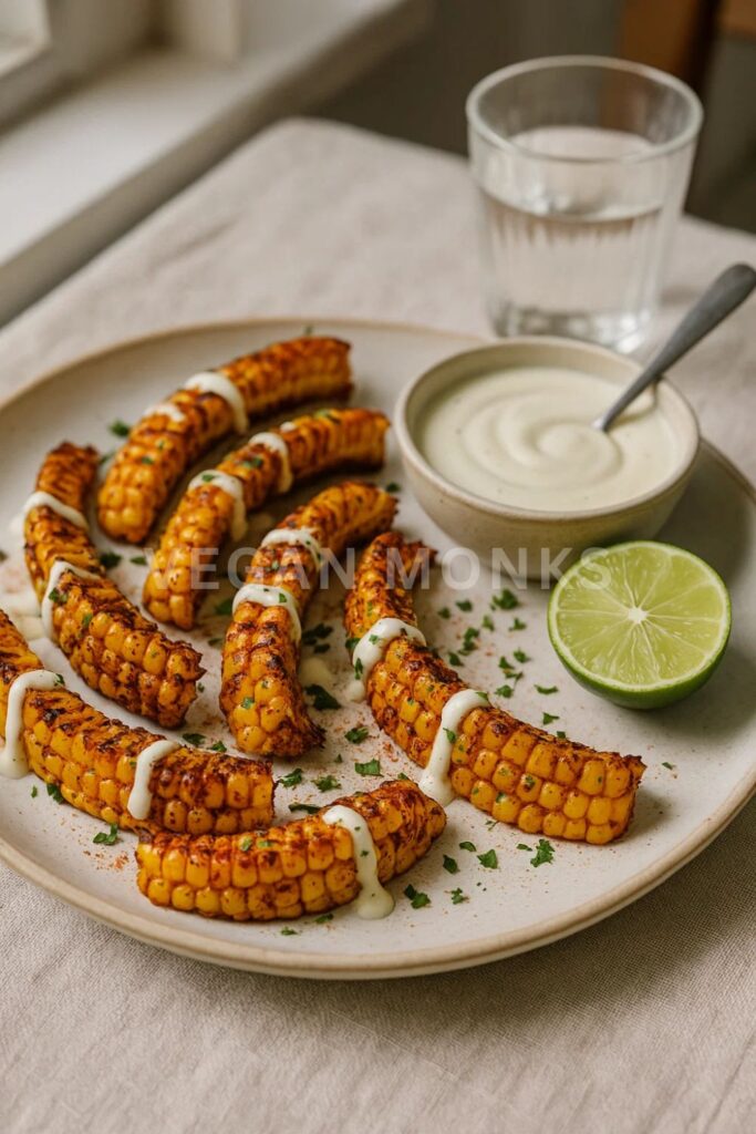 Attractiive Spicy Grilled Corn Ribs
