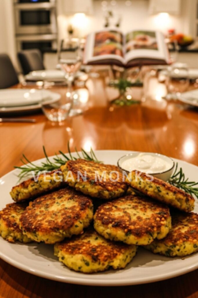 Crispy Vegan Potato Patties