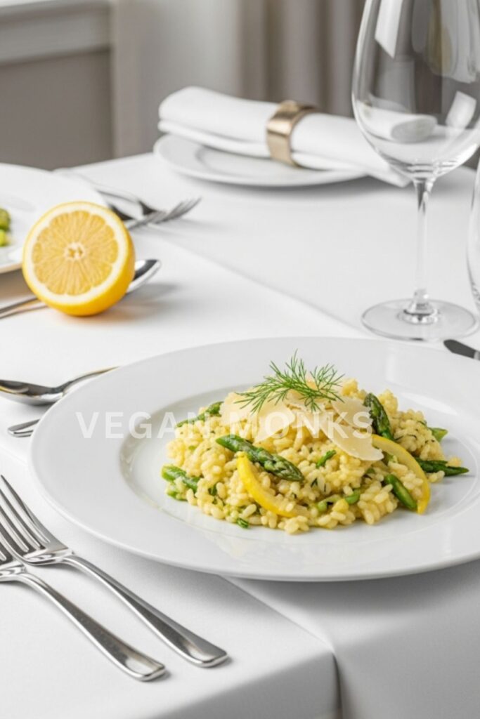 Lemon Asparagus Risotto