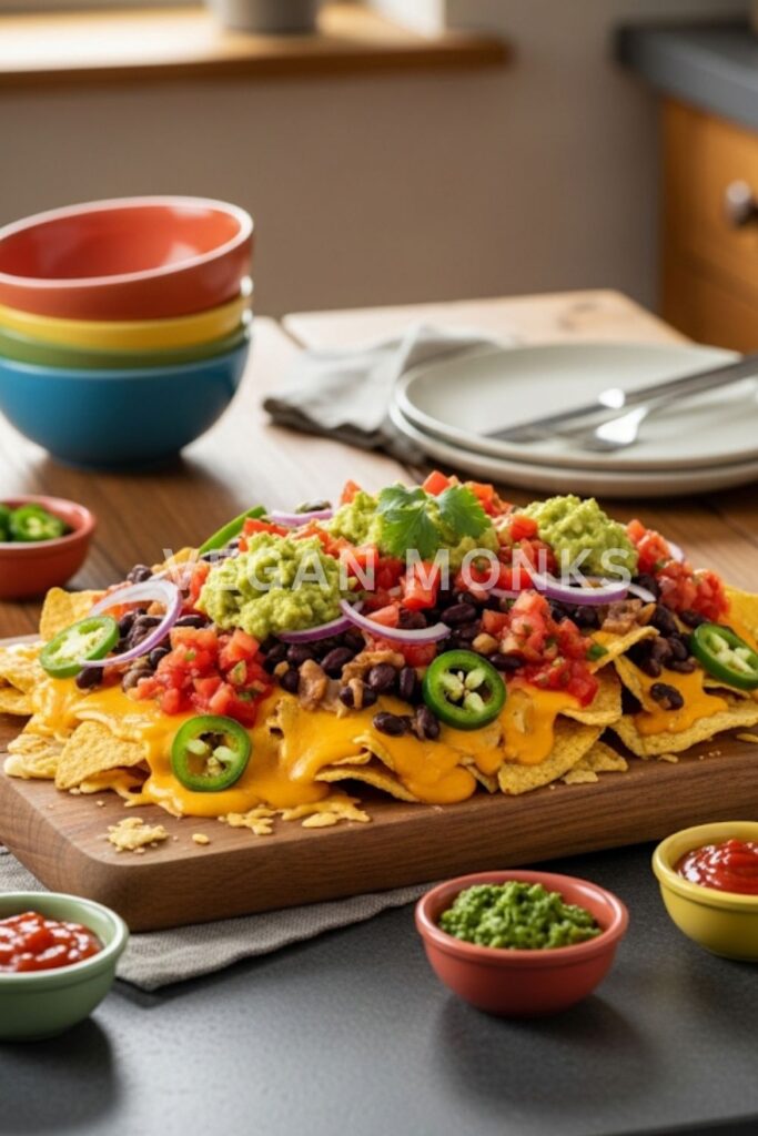 Loaded Vegan Nachos