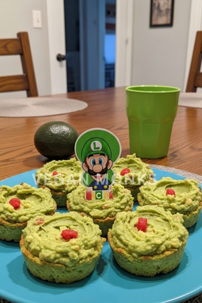 Luigi’s Green Guacamole Cups