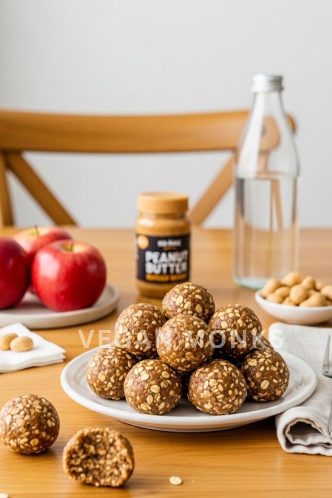 No-Bake Peanut Butter Oat Energy Balls