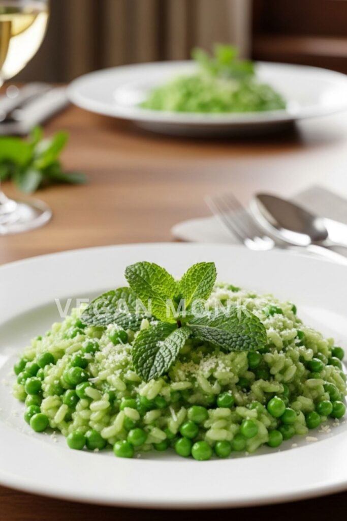 Pea & Mint Risotto
