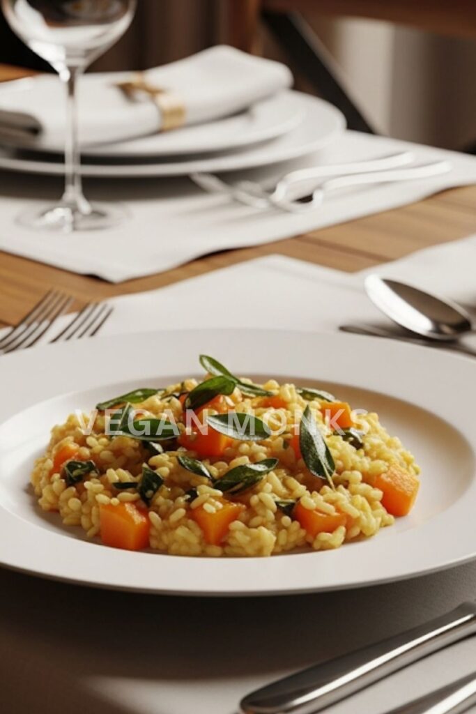 Pumpkin Sage Risotto