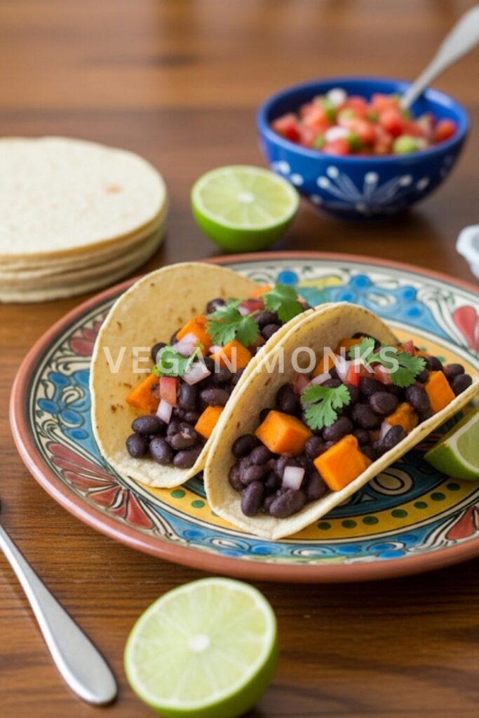 Sweet Potato Black Bean Tacos