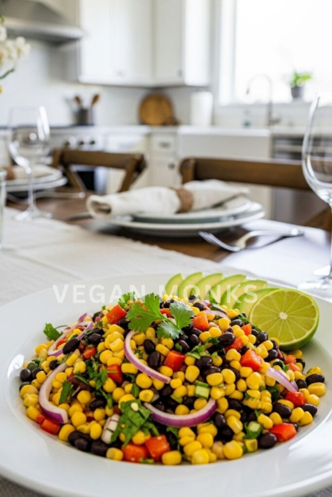 Vegan Corn and Black Bean Salad