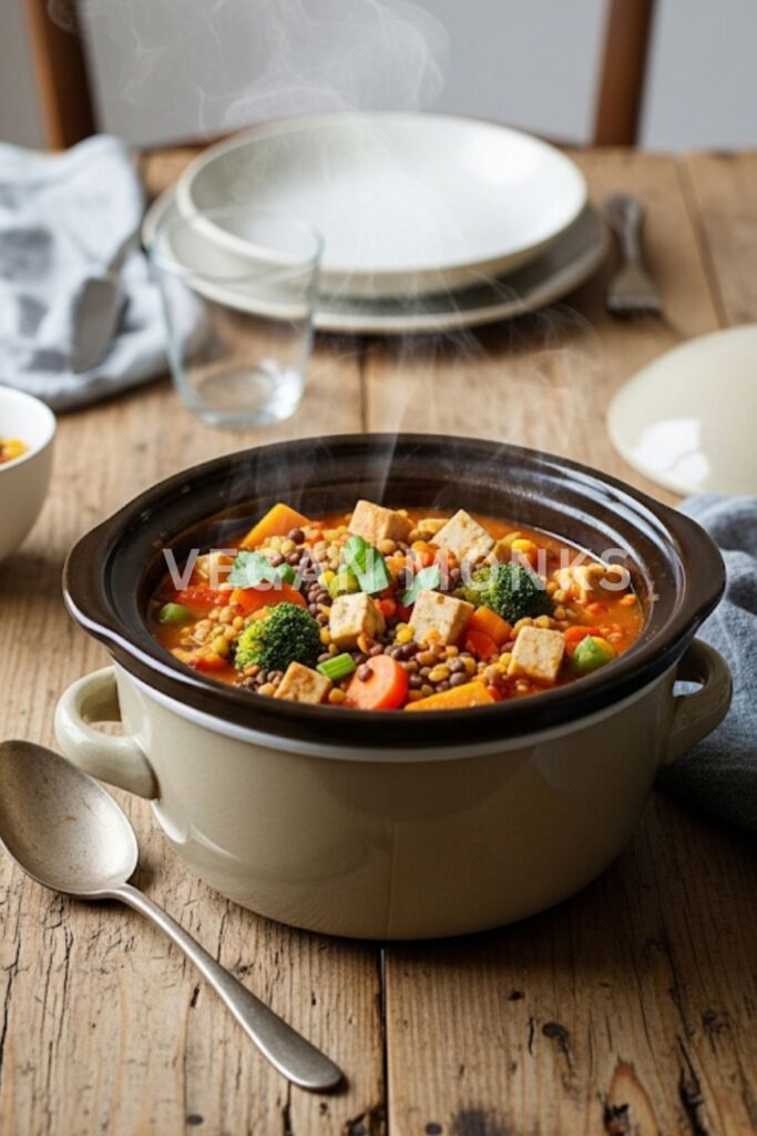 Vegan Slow Cooker Stew