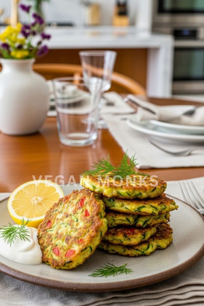 Vegan Zucchini Fritters