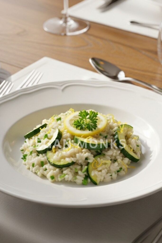 Zucchini & Lemon Risotto
